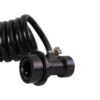 Twisted hose with sprayer