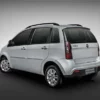 Precut tint film kit for Fiat Idea 5 Doors from 2003-2009