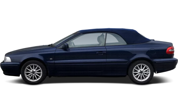 Precut tint film kit for Volvo C 70 Cabriolet from 1997-2002